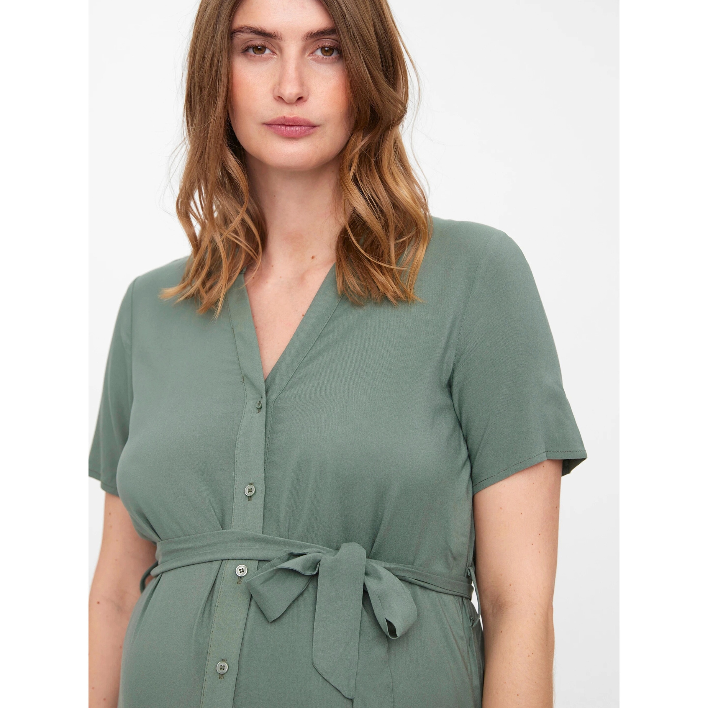 Thumbnail - Vero Moda Maternity Umstands- und Still-Blusenkleid