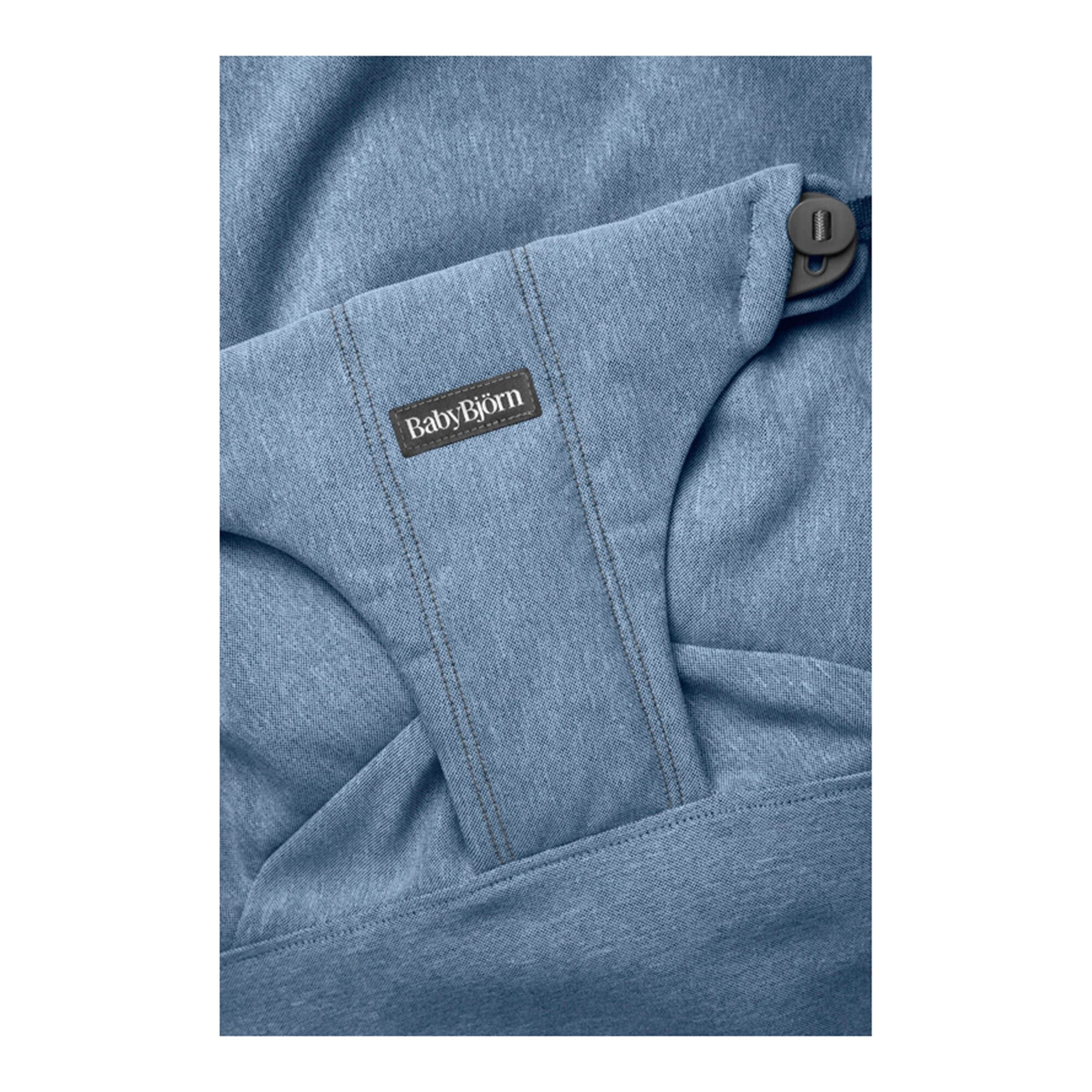 Babybjörn Unisex Baby Blau Babywippe Bliss Gewebt Mélange