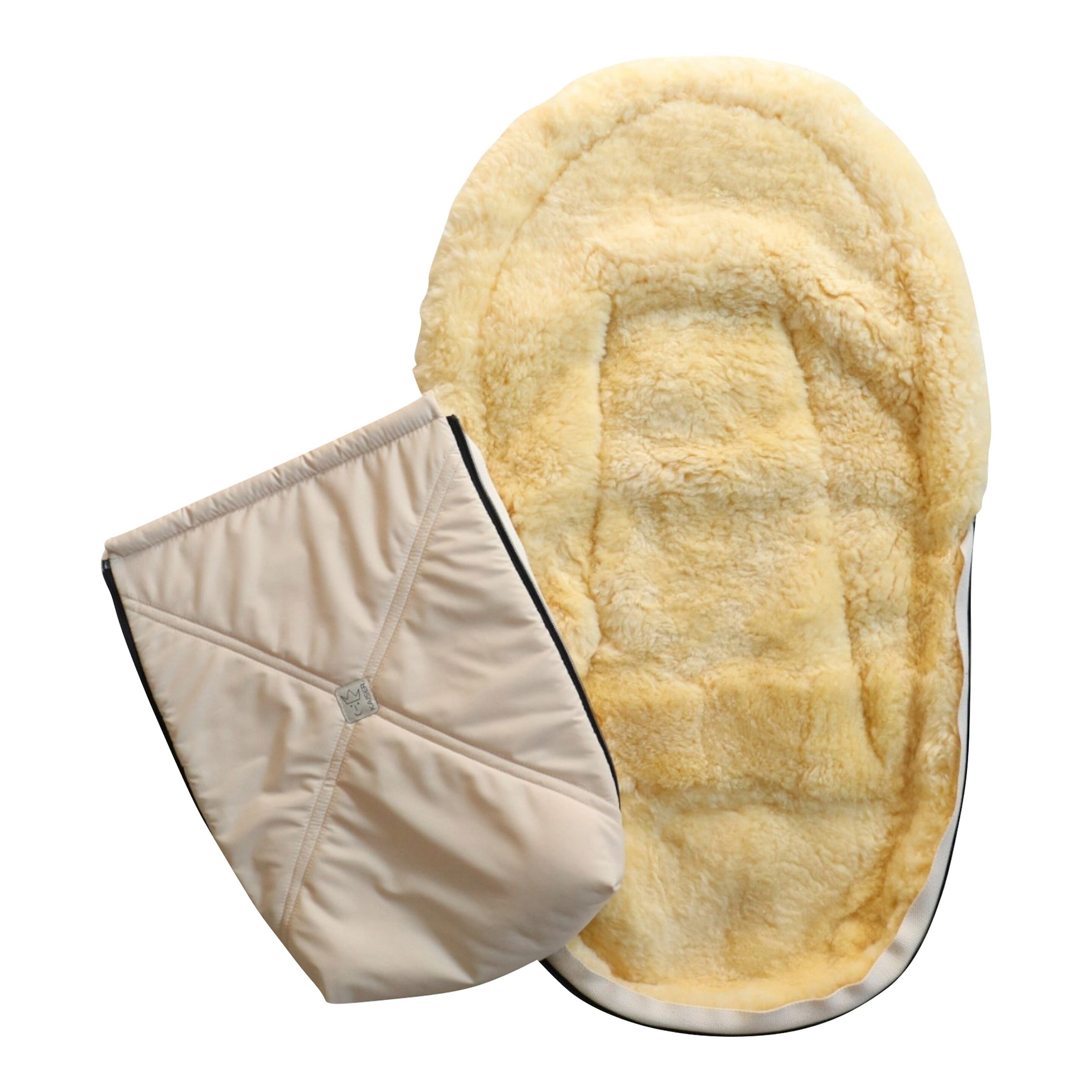 Lammfellfußsack für Babyschalen EMMY