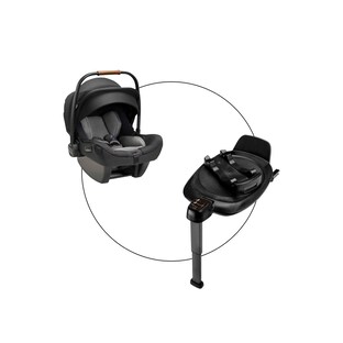 Babyschale PIPA next i-Size Bundle inkl. Isofix-Basis BASE next