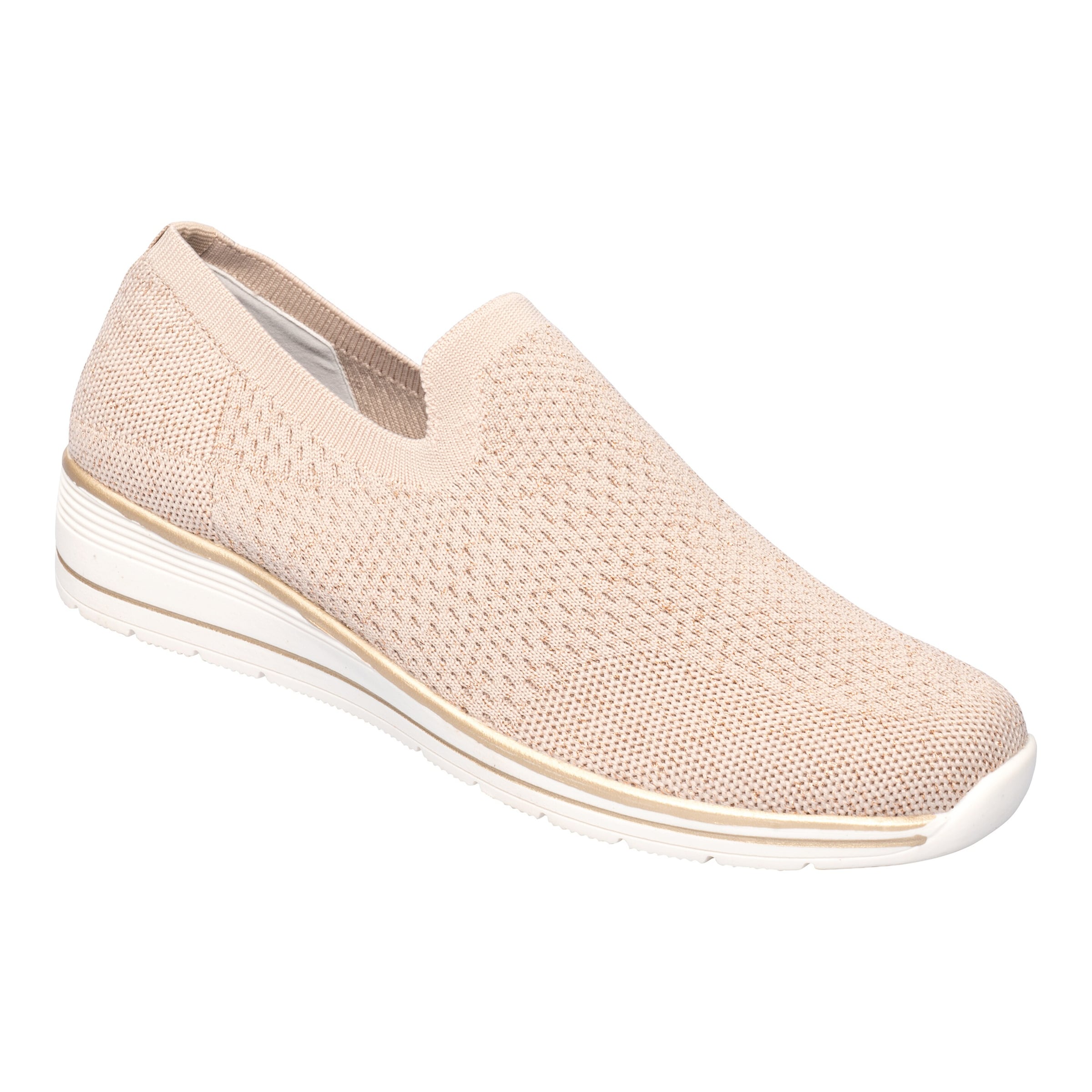 Slipper mit Keilabsatz „Federleicht“