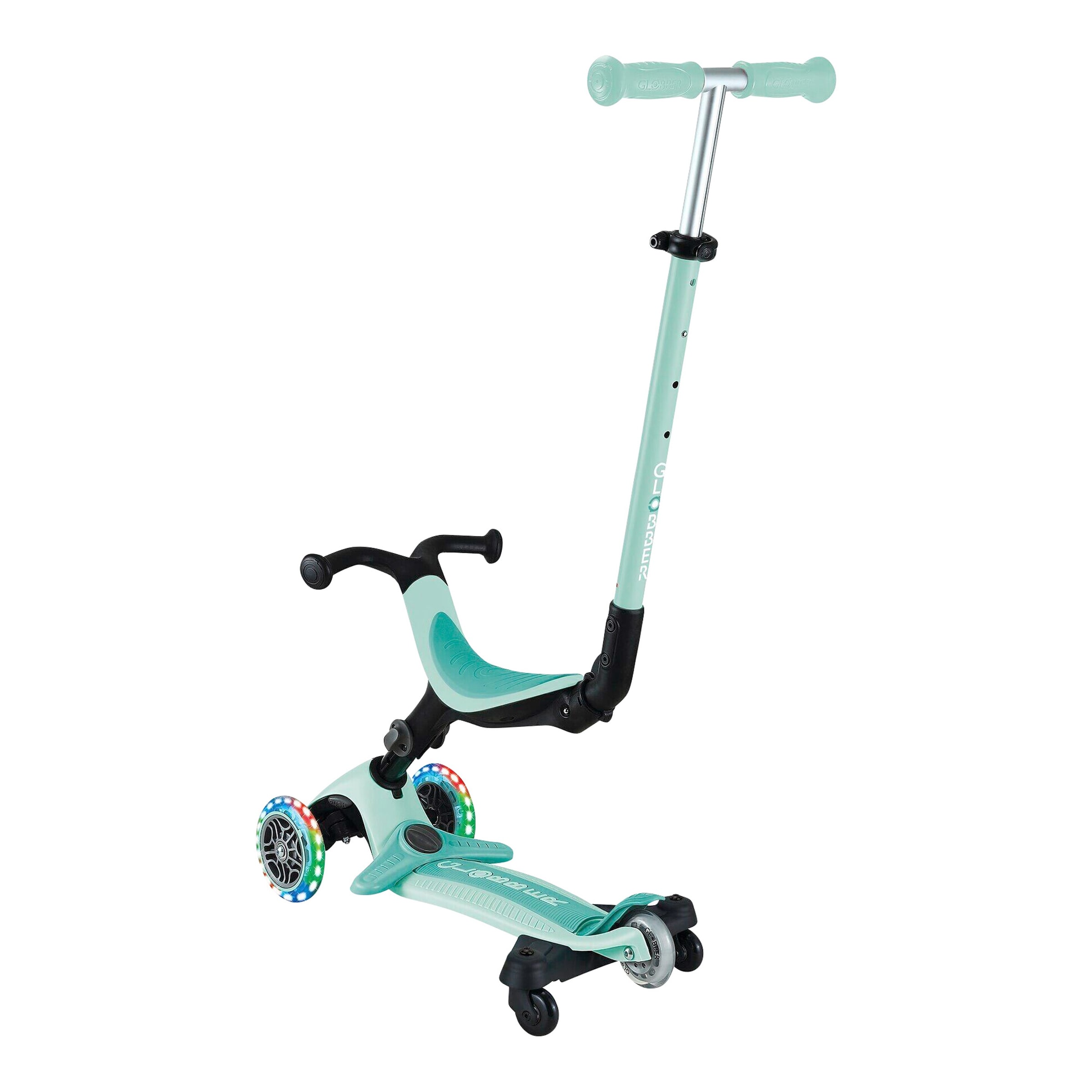 Scooter 3in1 Go-Up active 360 mit Leuchtrollen