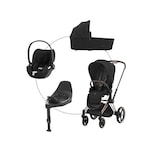 Produit Kit voyage poussette combinée PRIAM avec coque-auto Cloud i-Size et base Isofix Base T