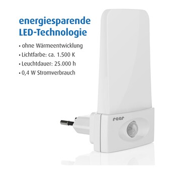 LED-Nachtlicht NightGuide mit Bewegungssensor 