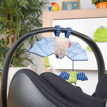 Babyschalenanhänger Fledermaus Baby Bite Me!