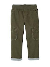 Jungen Thermo-Cargohose mit Dehnbund, Bundweite verstellbar