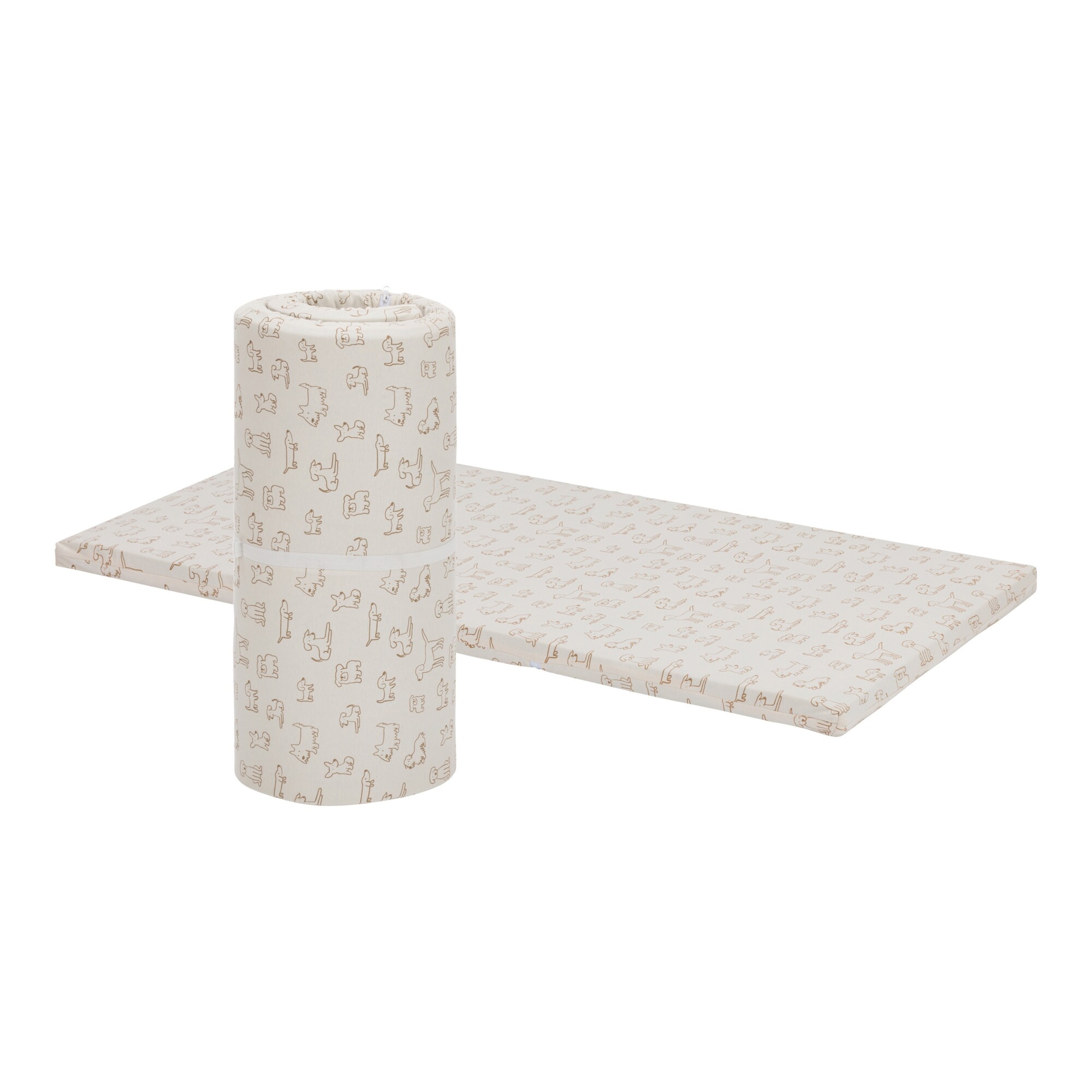 Fillikid Reisebettmatratze 60x120 cm gerollt