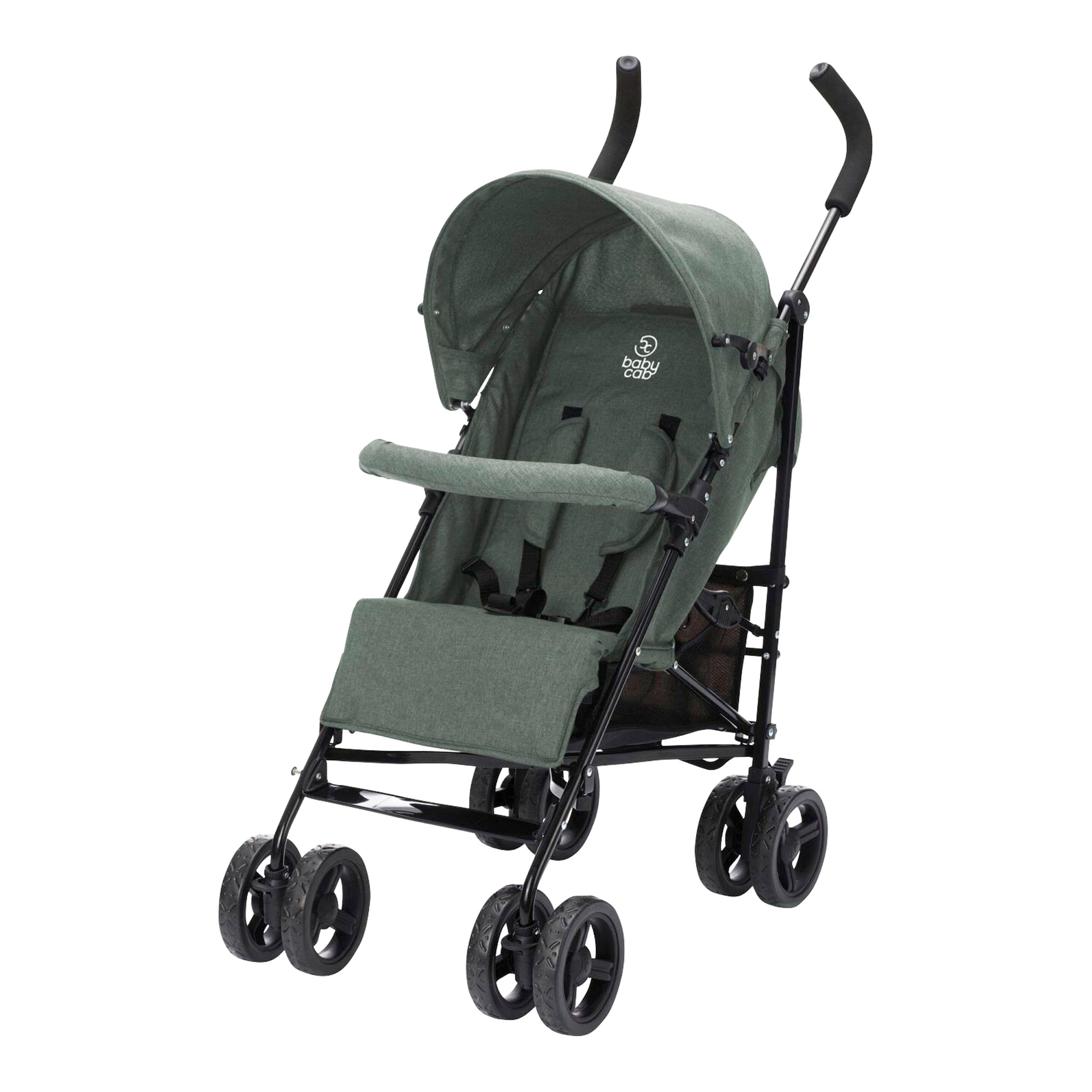 babycab Malaga Buggy mit Liegefunktion grau melange