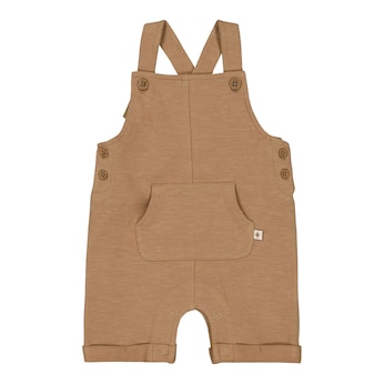 Salopette courte en molleton avec poche