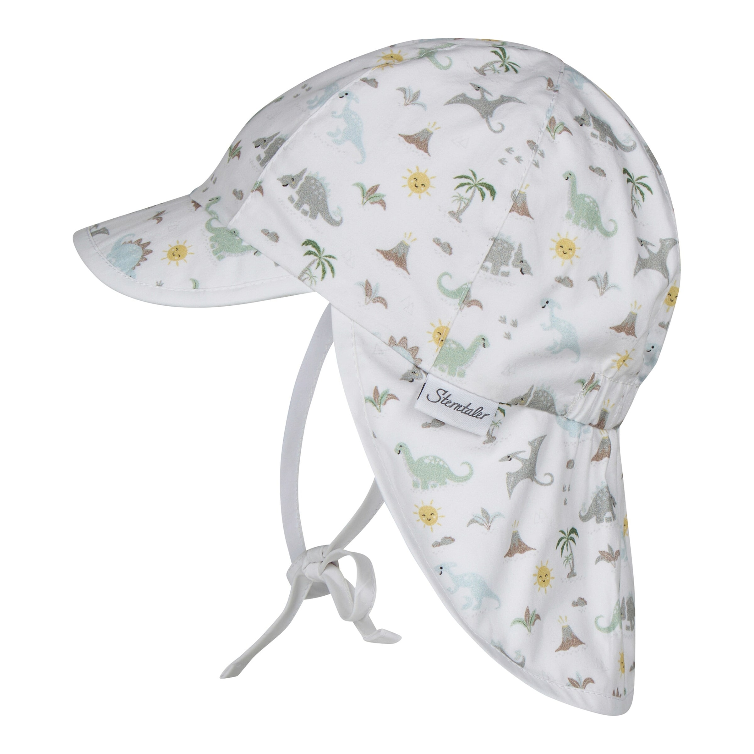 Sterntaler Schirmmütze mit Nacken- und UV-Schutz Dinos