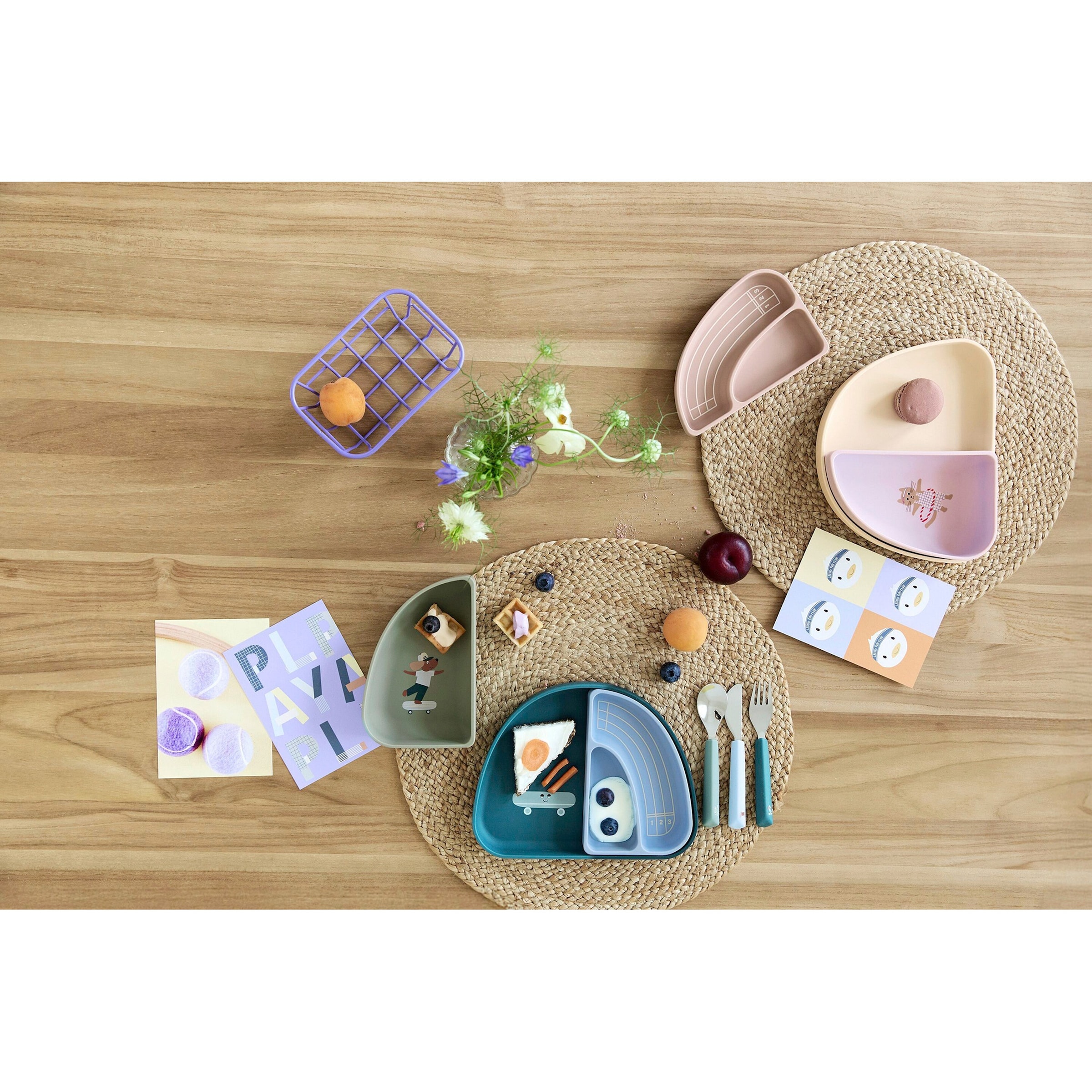 Thumbnail - Lässig 3-tlg. Silikon Teller Set