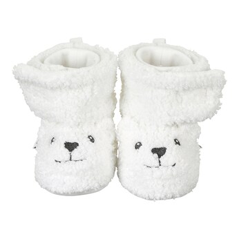 Plüsch-Schuhe Eisbär
