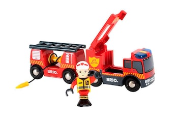 Feuerwehr-Leiterfahrzeug mit Licht & Sound