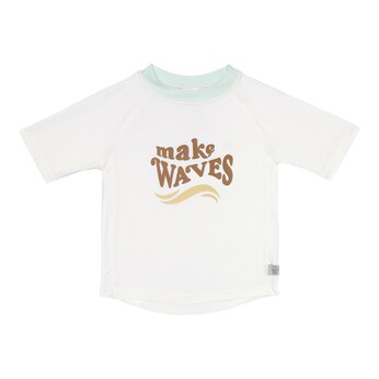 Bade-T-Shirt mit UV-Schutz Welle