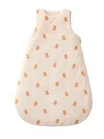 Baby Winterschlafsack KLEINER BÄR mit abnehmbaren Ärmeln, Polarfleece TOG 3