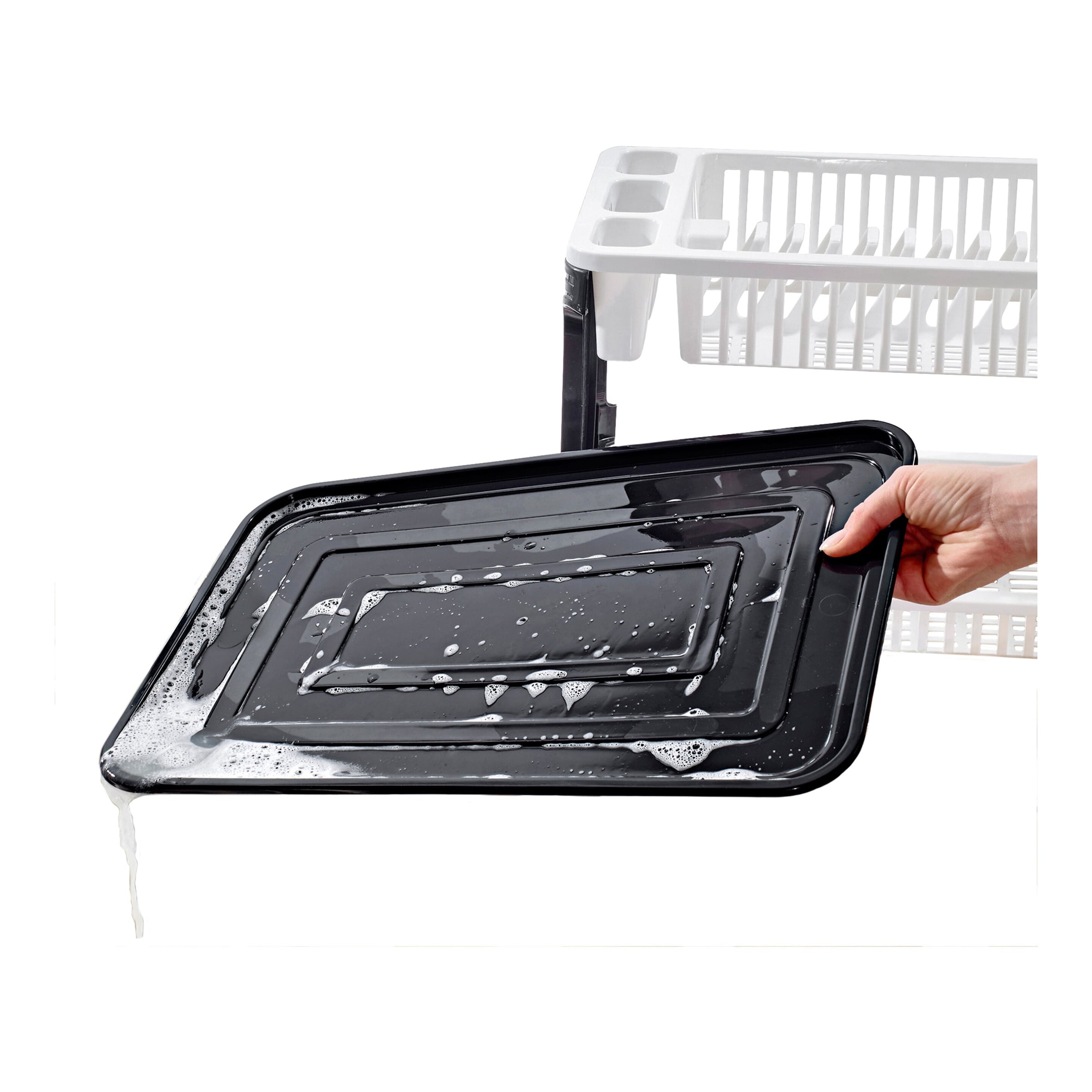 Doppelstöckiges Abtropfgestell