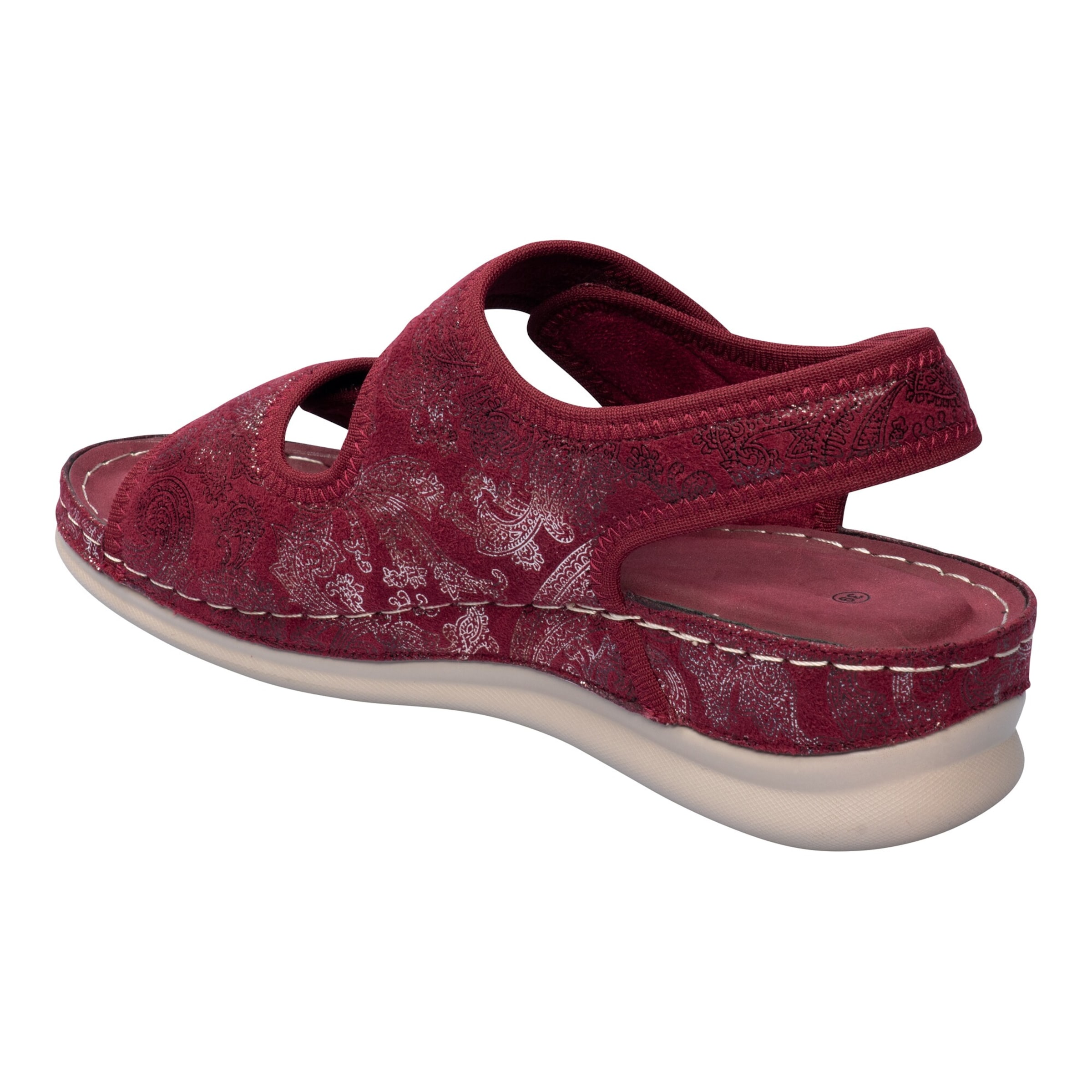 Bequem-Klettsandalette „Christa“