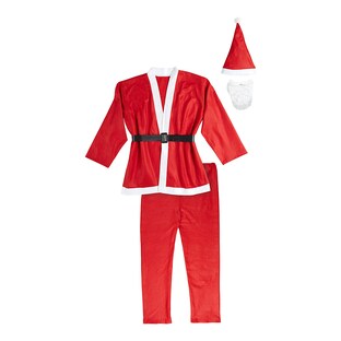 Weihnachtsmann-Anzug, 5-teilig