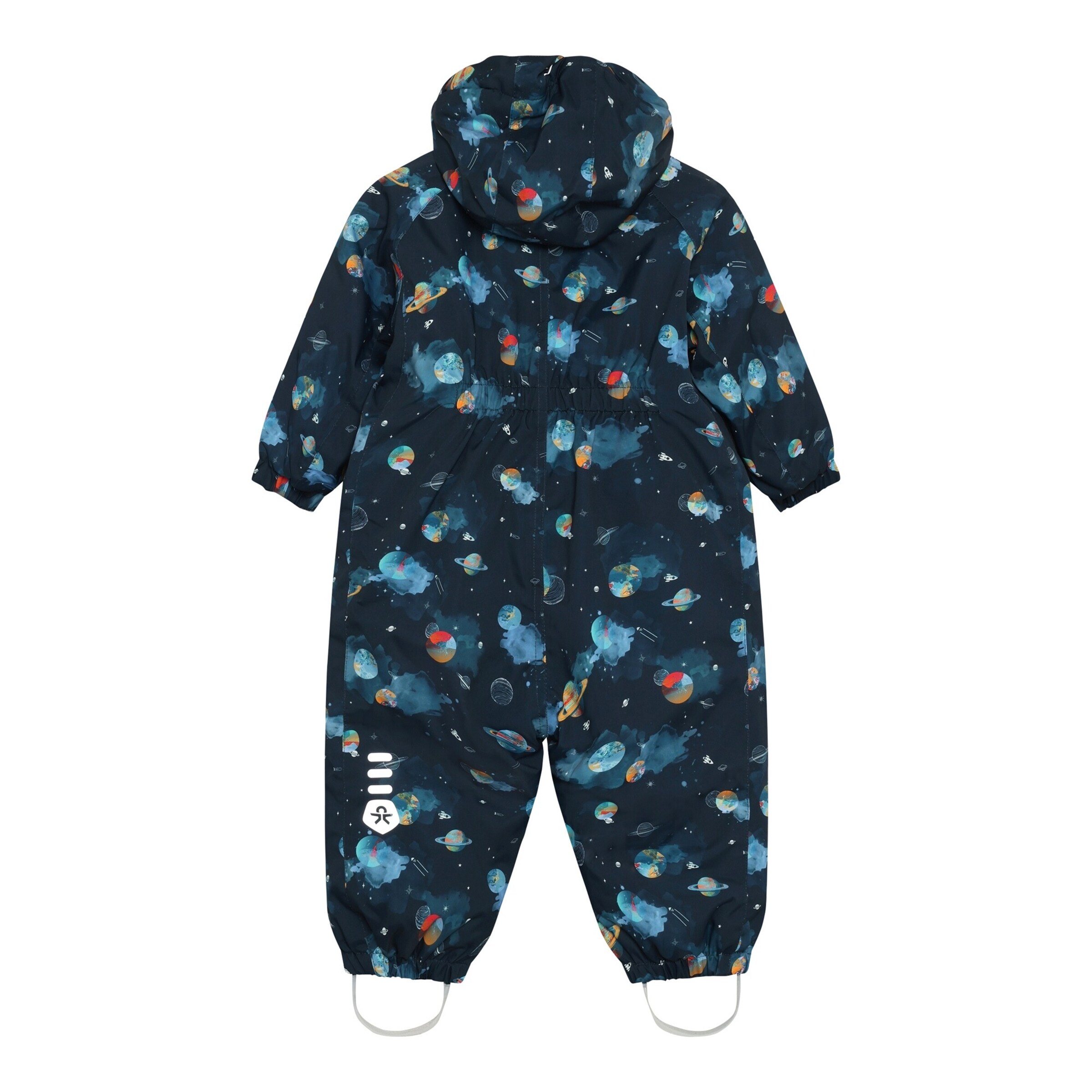 Colorkids Schneeoverall mit abnehmbarer Kapuze Weltall