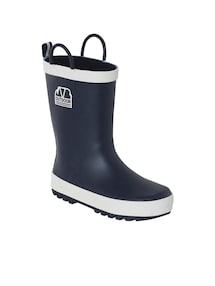 Kinder Gummistiefel mit zweifarbiger Outdoor-Optik