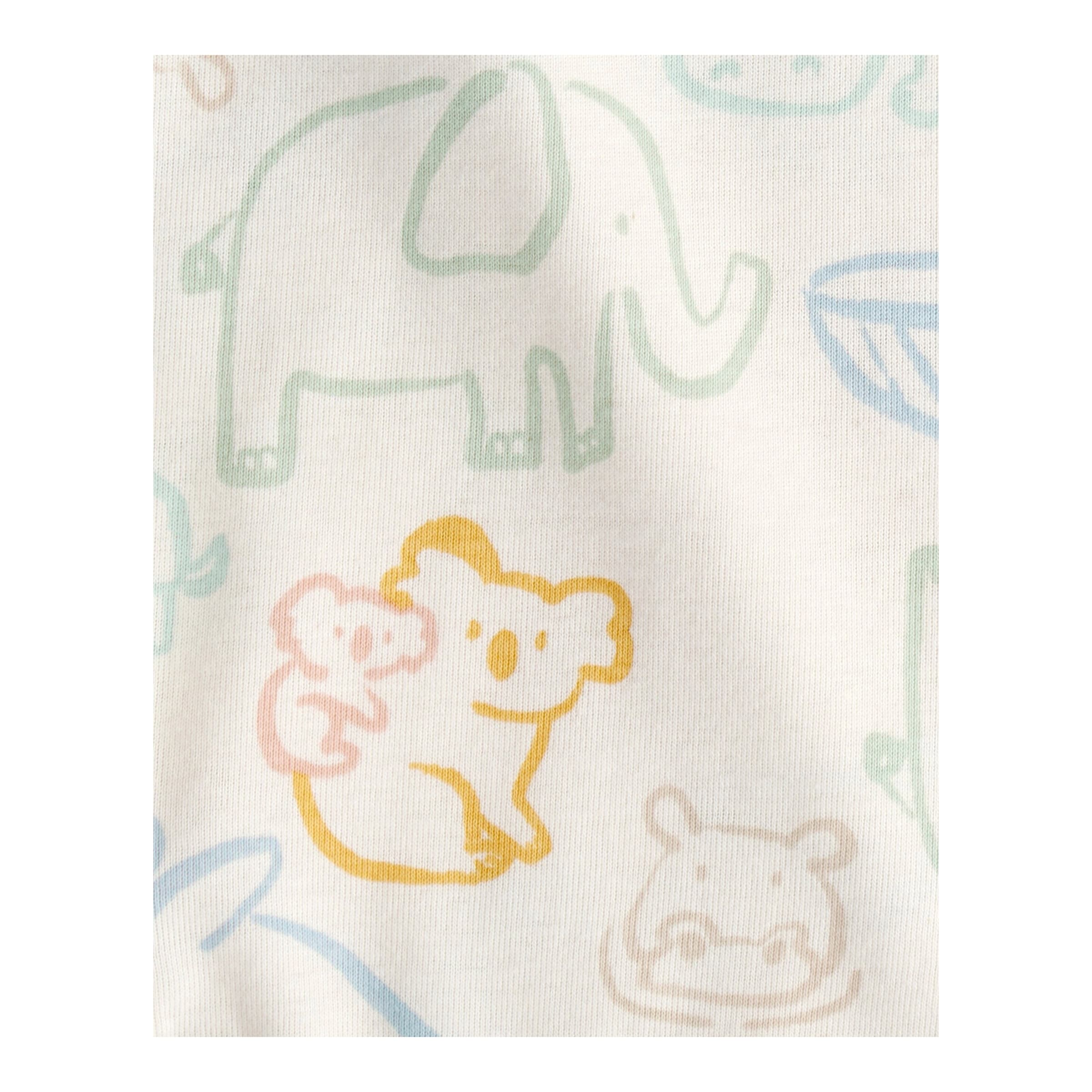 Carter's 5er-Pack Bodys kurzarm Tiere Rippqualität