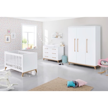 3-tlg. Babyzimmer Riva extrabreit groß