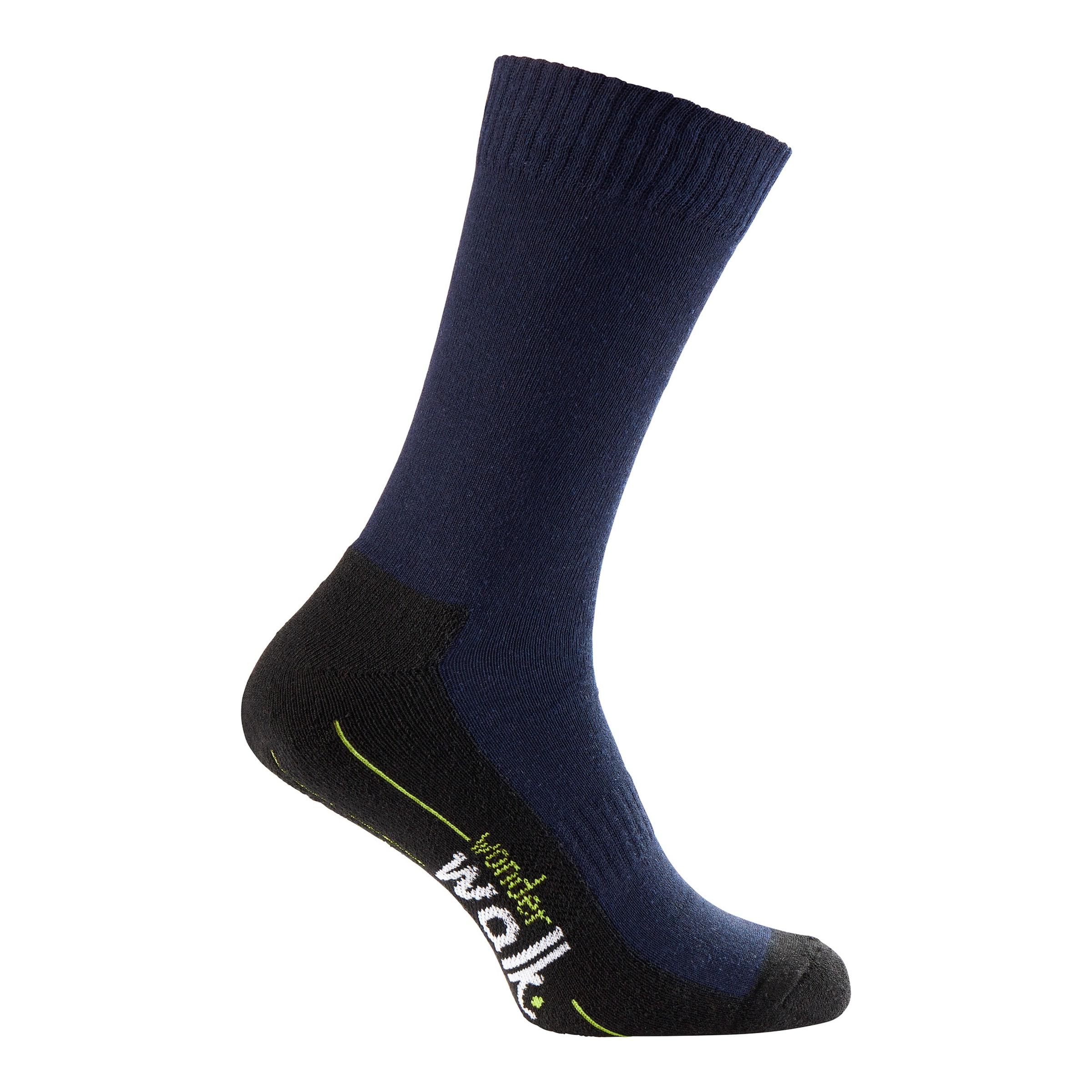 Aktiv-Wandersocken "hoch", 2 Paar blau 43