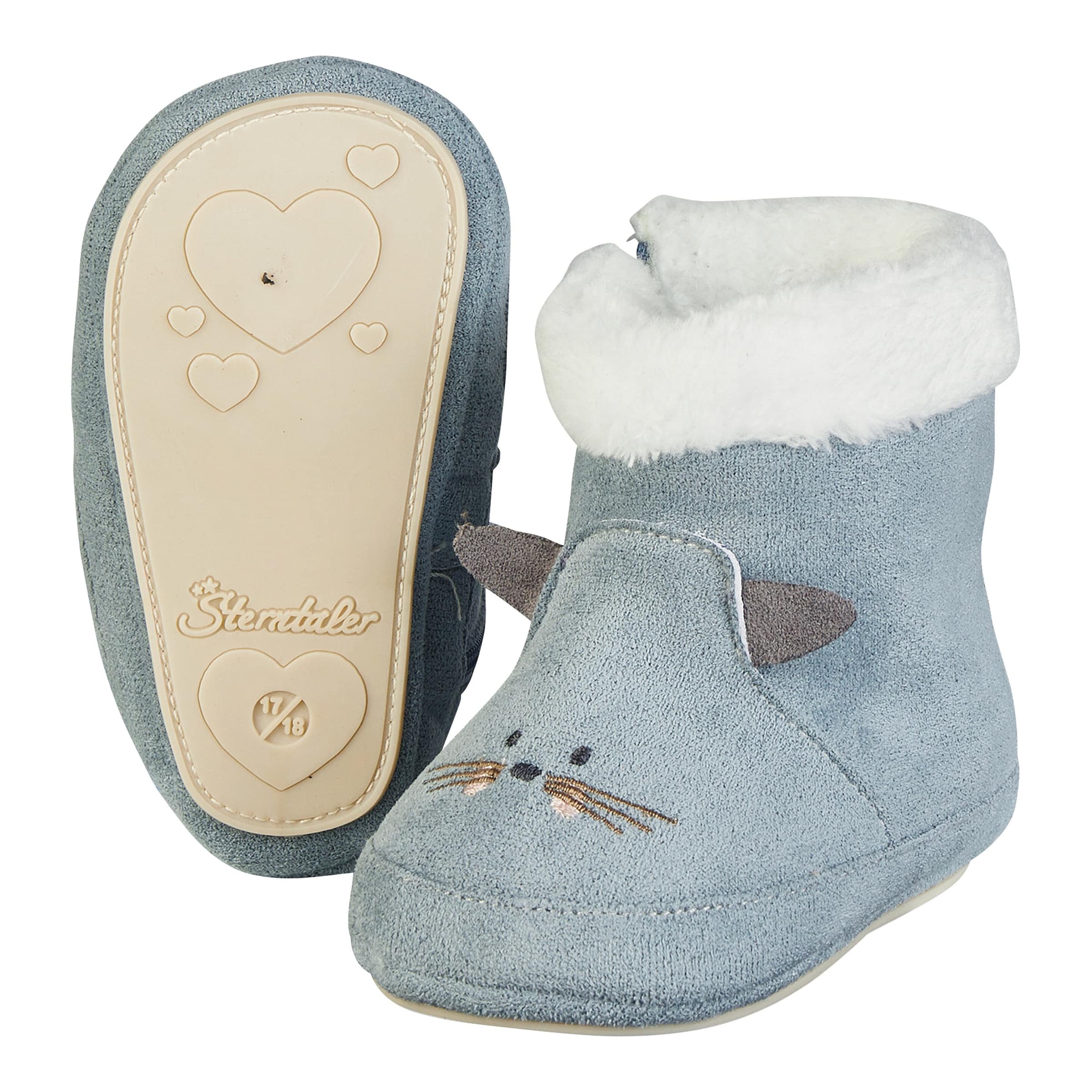 Sterntaler Babystiefel mit Reißverschluss Katze