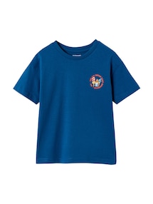 Jungen T-Shirt mit Motiv vorn und hinten, mit Recycling-Baumwolle