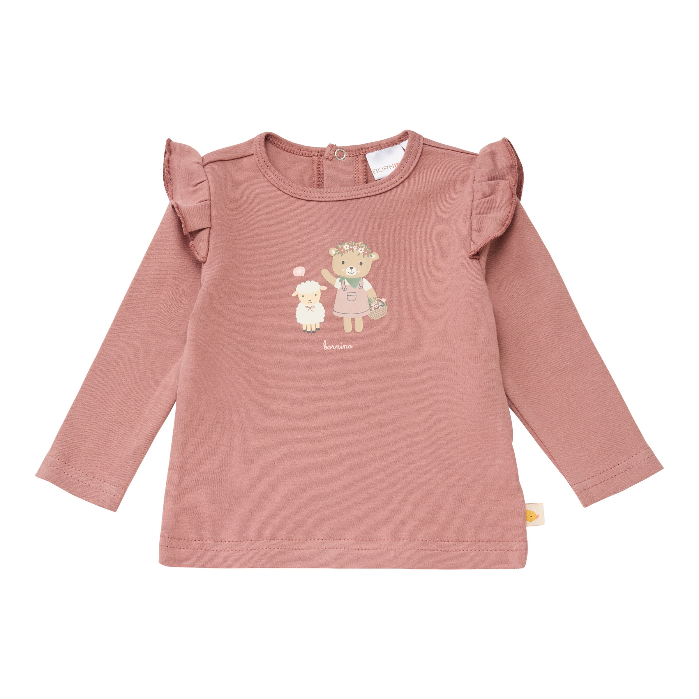 Bornino Country Love Shirt langarm Bär