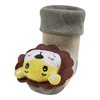 Rasselsocken Löwe 