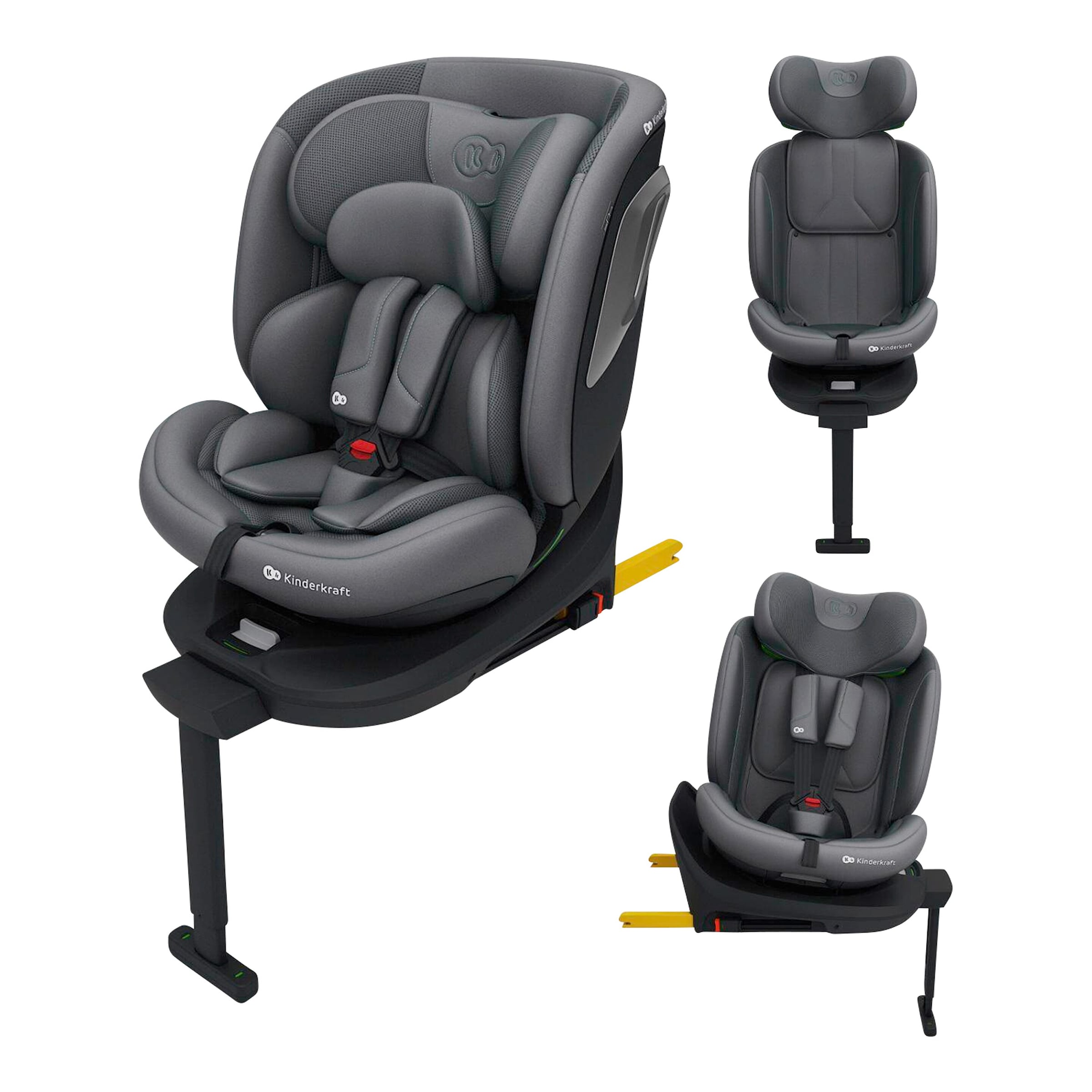 Kinderkraft Autokindersitz "I-360 2 PLUS" 360 – drehbarer Kindersitz