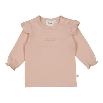 T-shirt manches longues ruchés