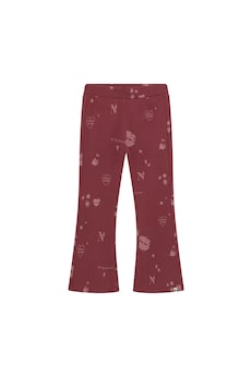 Leggings flared all over print