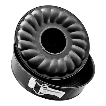 Moule à ressort Noir Métallique avec 2 fonds Ø 26cm