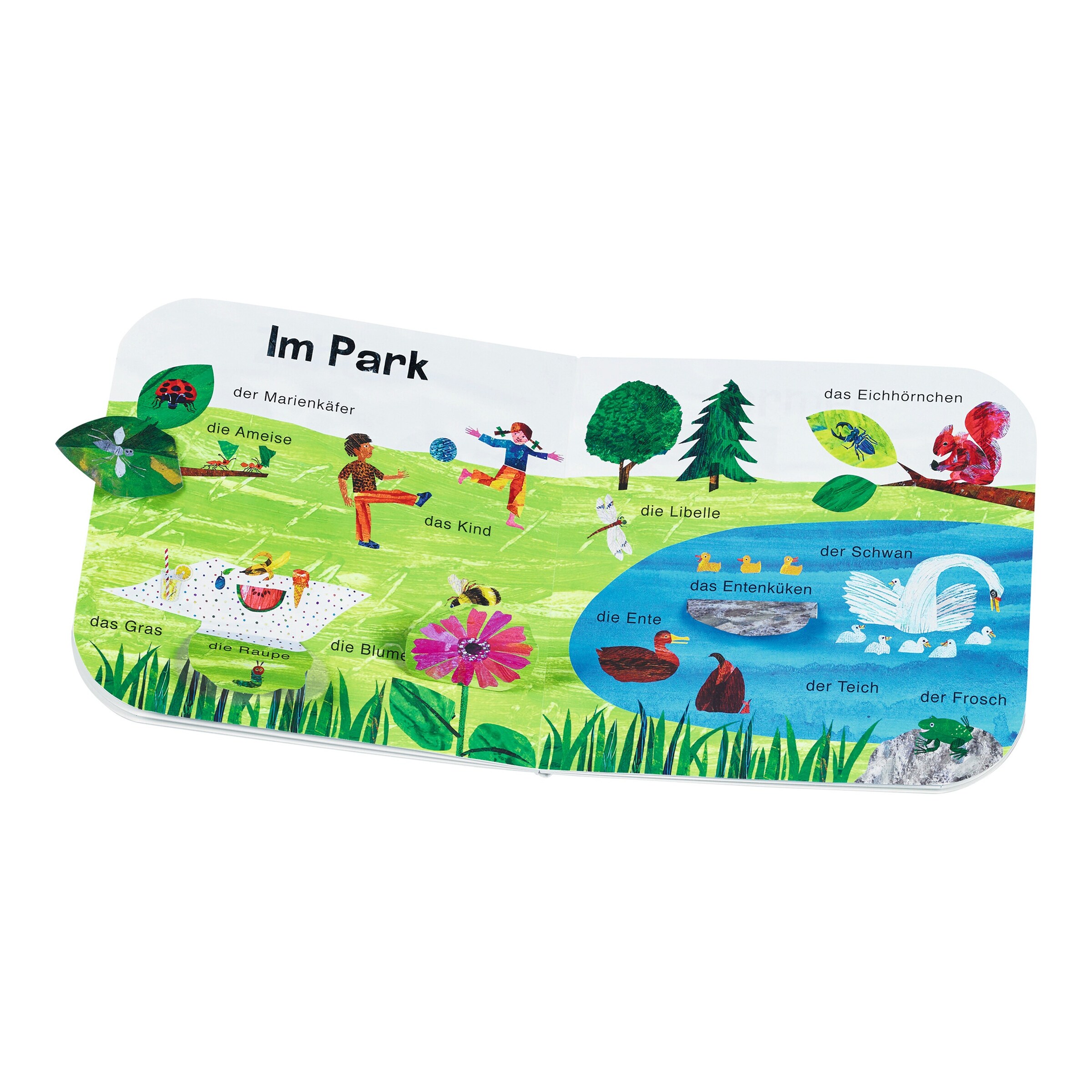 Pappbilderbuch Meine ersten 100 Wörter Die kleine Raupe Nimmersatt