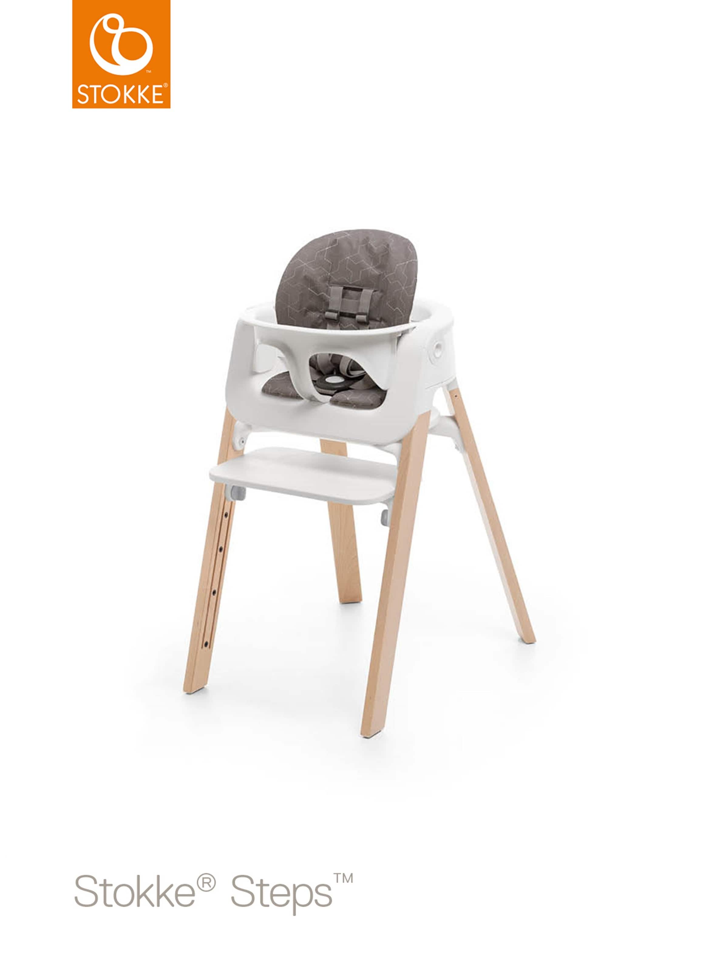 Stokke® Steps™ Sitzkissen Organic Cotton mit schmutzabweisender Beschichtung