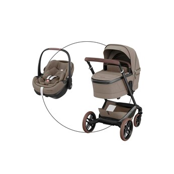 Kombikinderwagen Fame inkl. Babyschale Pebble 360 Pro 2
