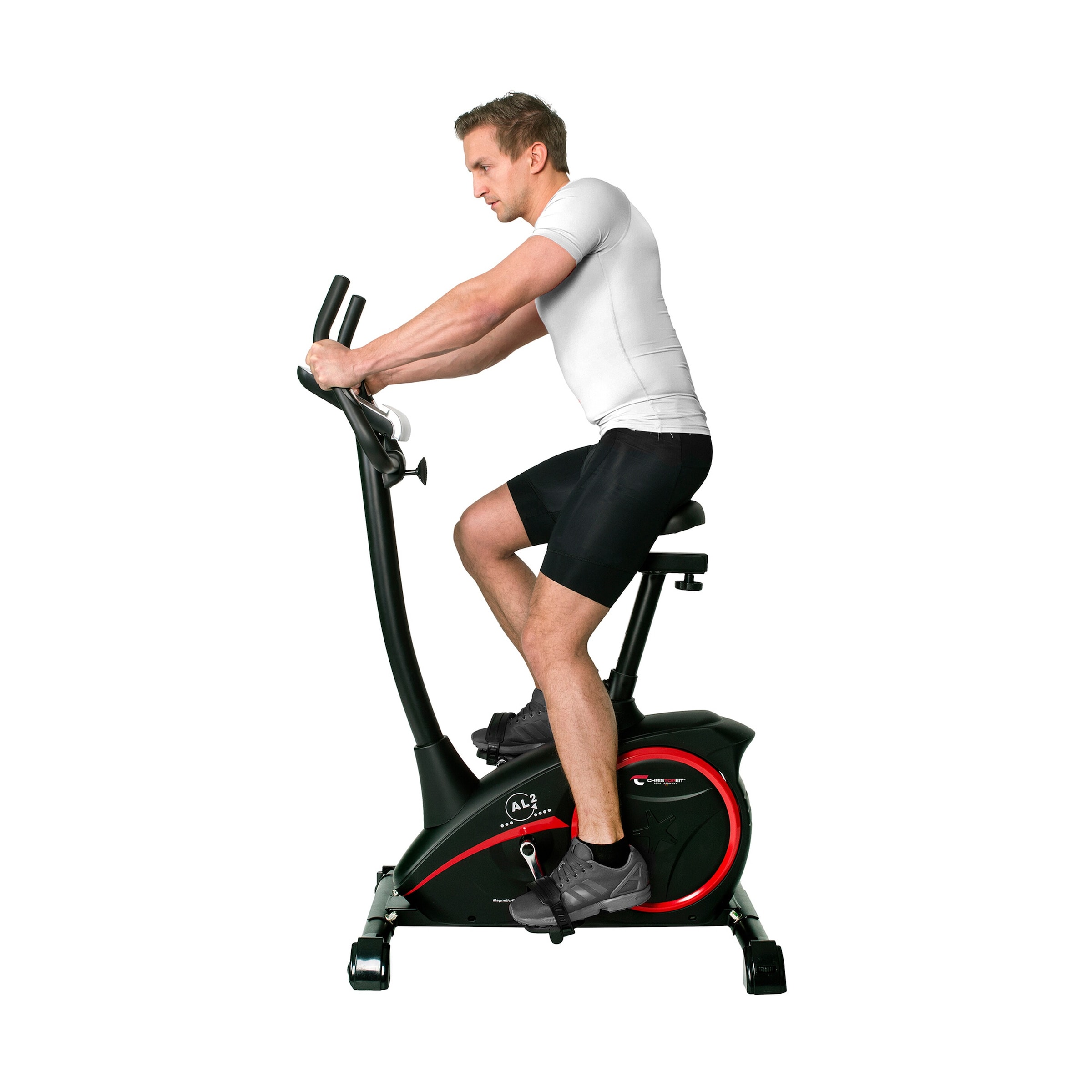 Heimtrainer Ergometer AL 2 "Black Edition"