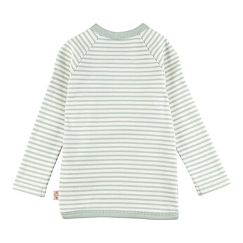 Wickelshirt langarm Ringel