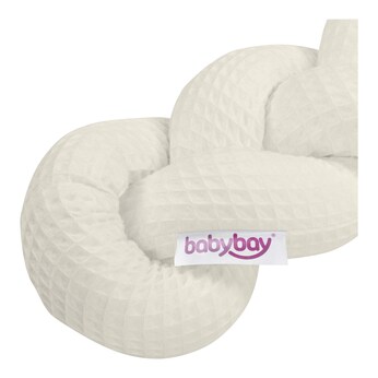 Nestchenschlange Waffelpiqué geflochten 180 cm