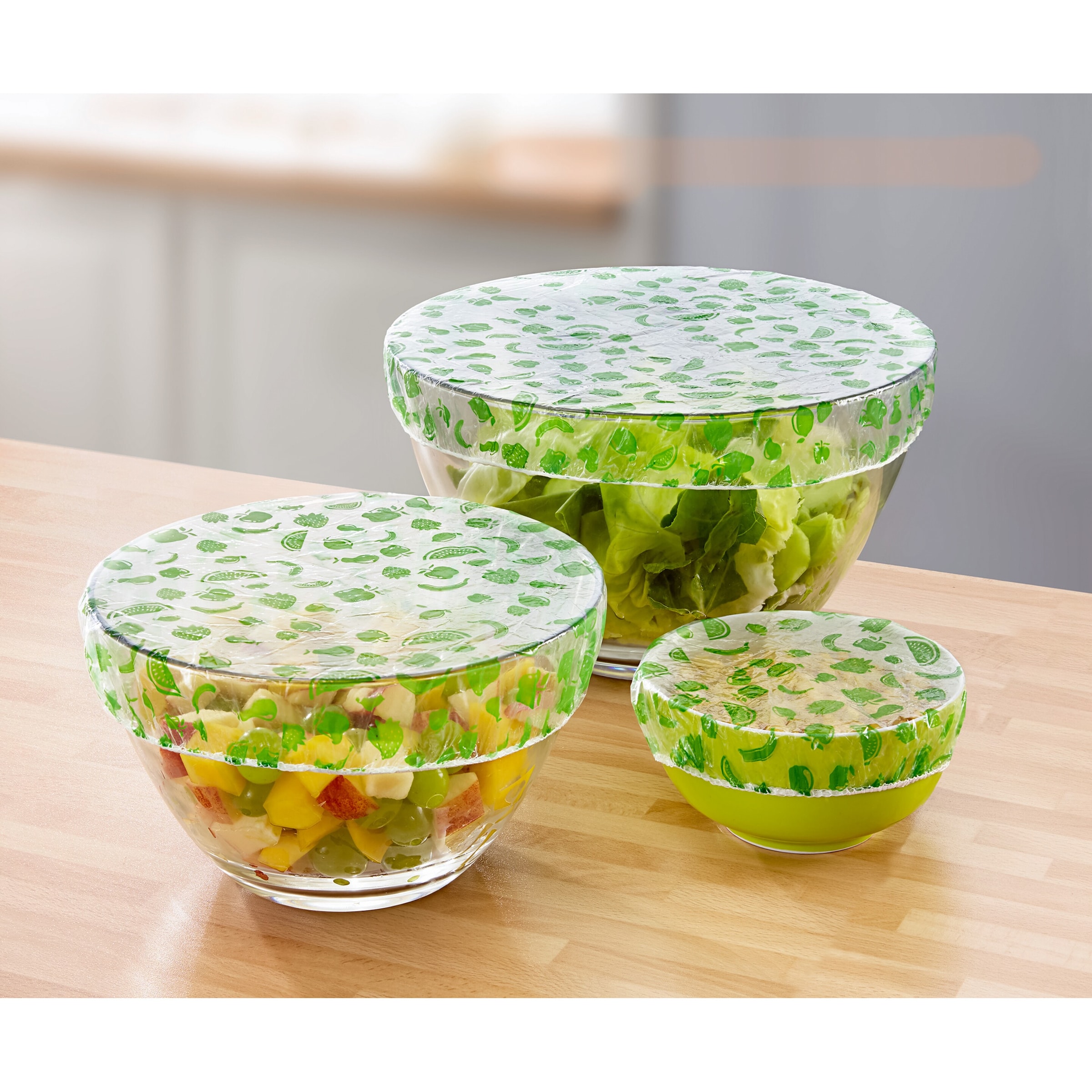 Topfhauben-Set, 6 Stück