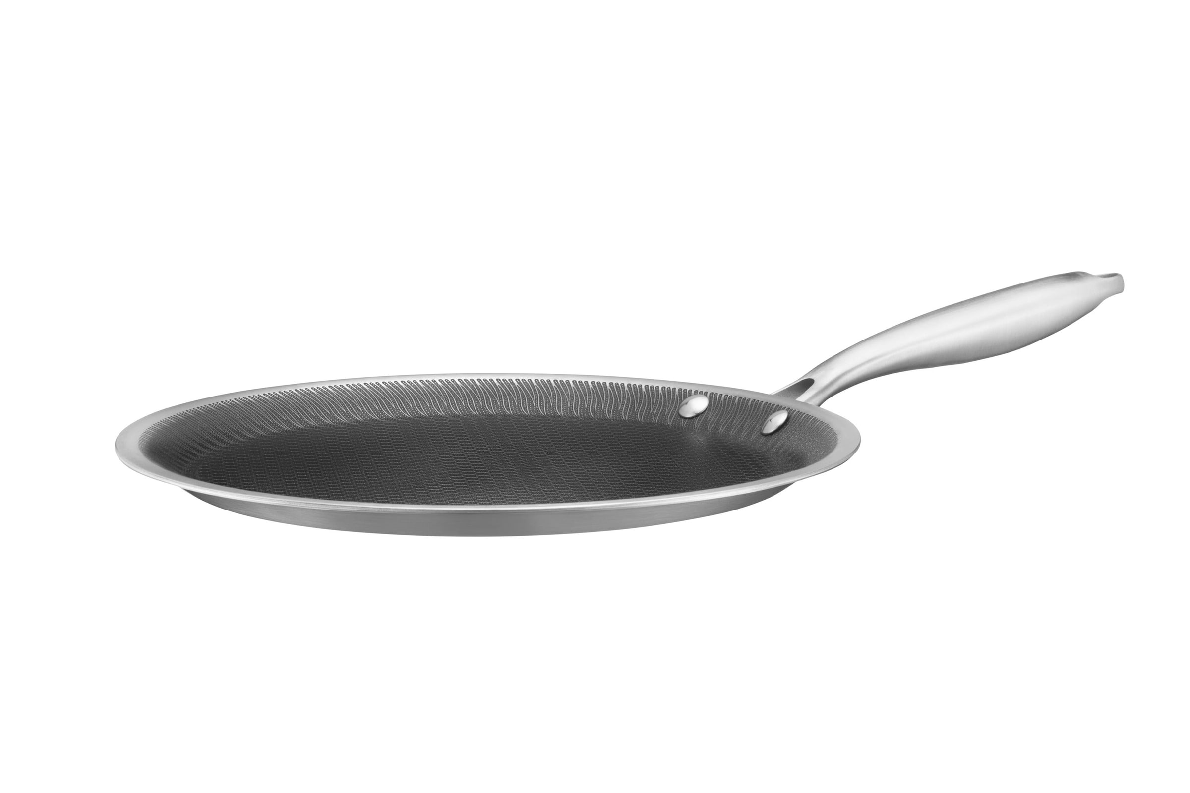 Crêpe-Pfanne 28 cm, Edelstahl Hestia Keramik