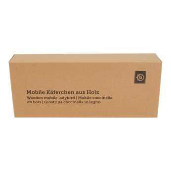 Mobile Käferchen aus Holz 
