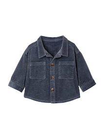 Cord-Hemdjacke Baby Jungen mit Knopfleiste