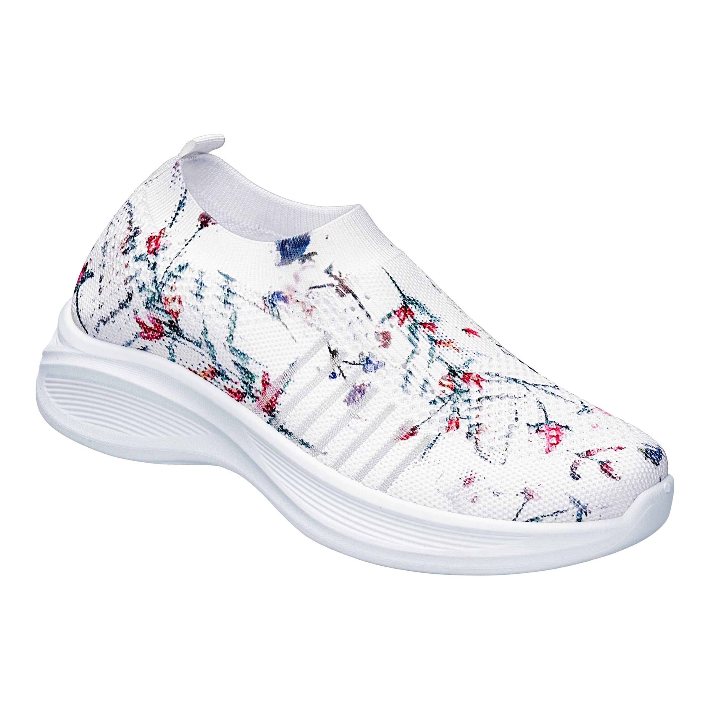 wonderwalk Flexi-Damenschuh Federleicht "Blumen"