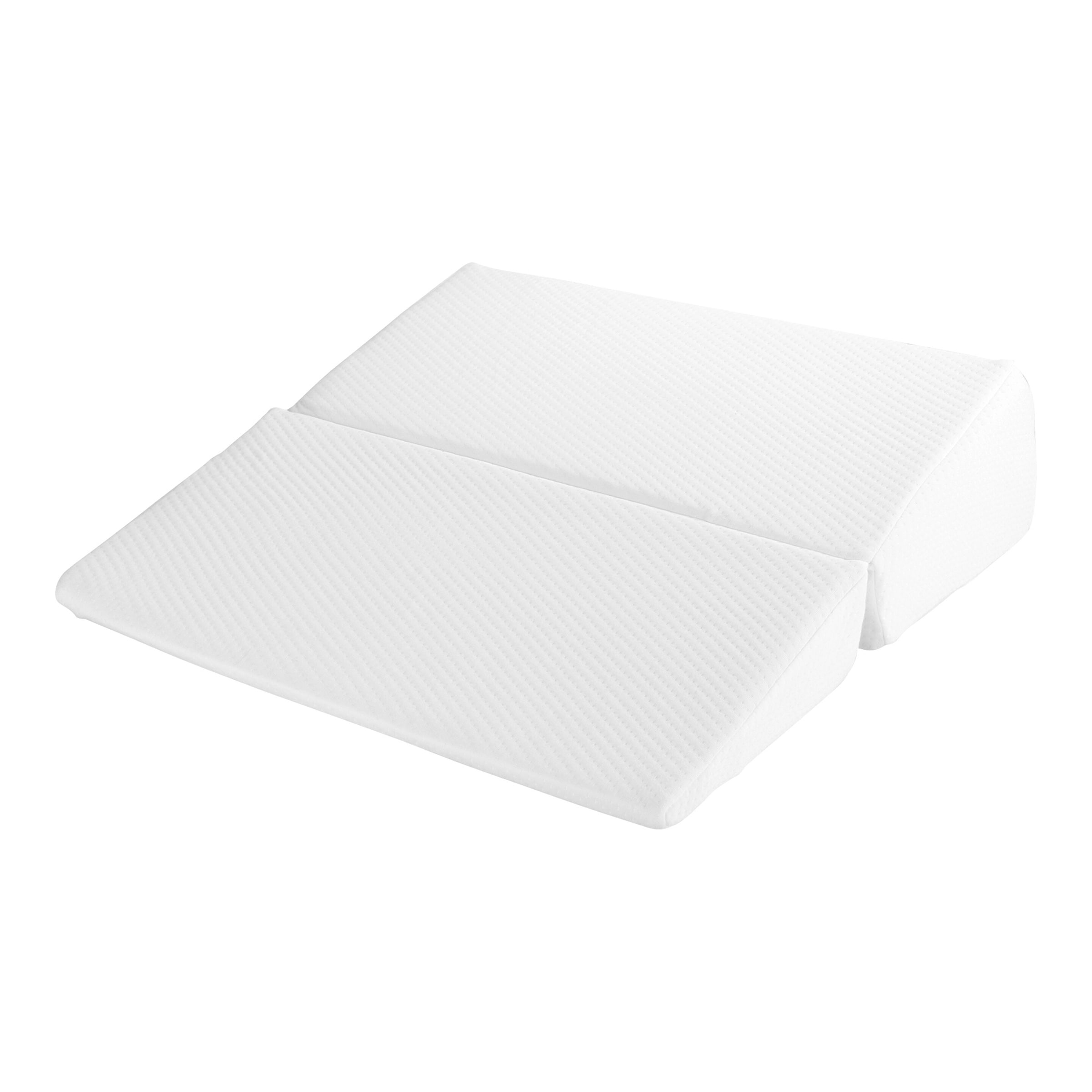 Bett-Keilkissen "Visco" weiss