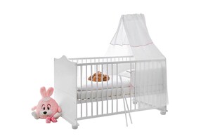 Babybett Prinzessin Weiß