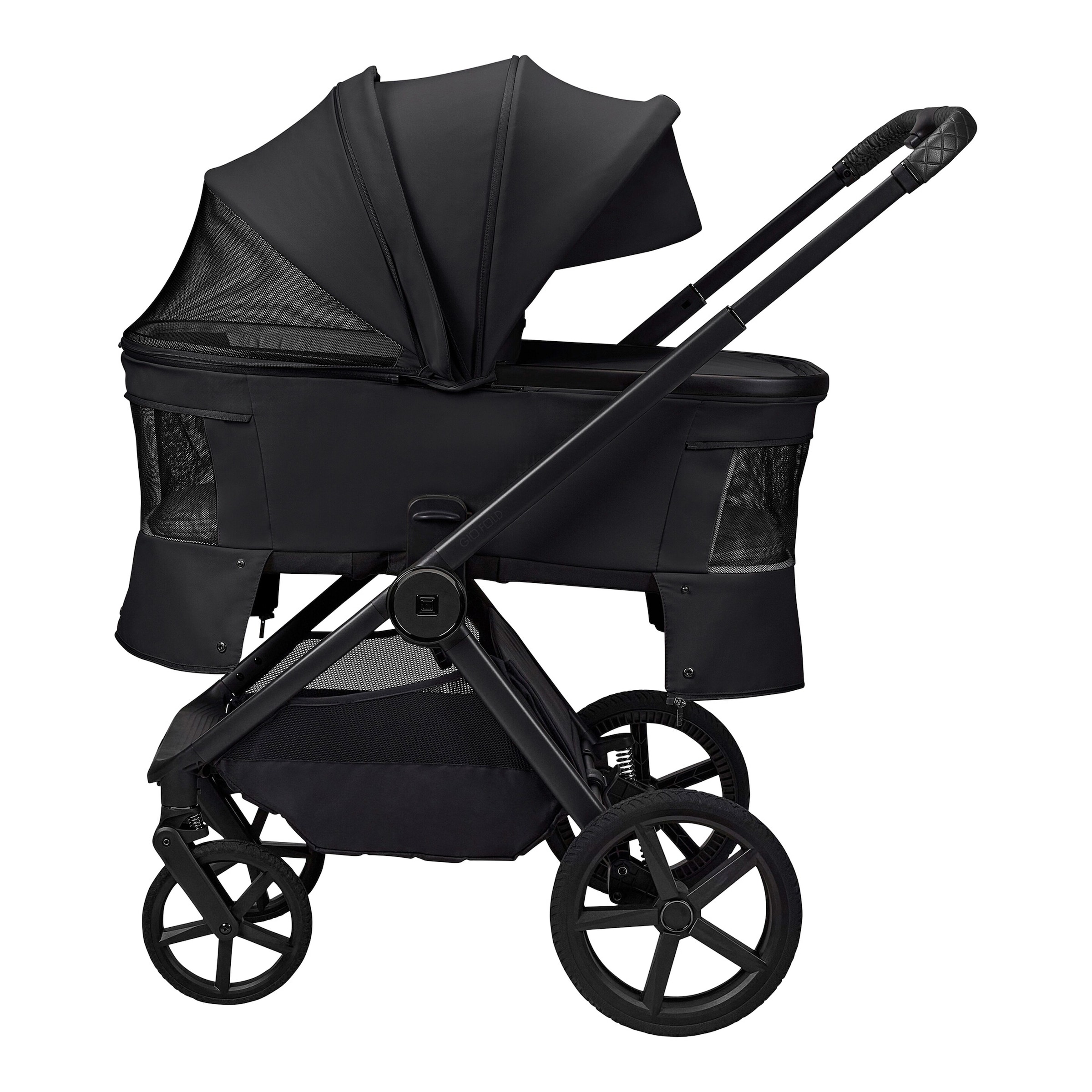 Moon Diamond Kombikinderwagen GIO FOLD onyx