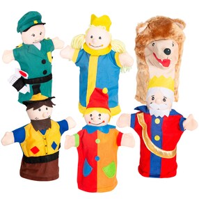 Kasperfiguren 6-fach sortiert  